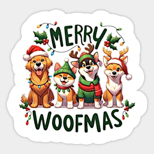 Woofmas Sticker